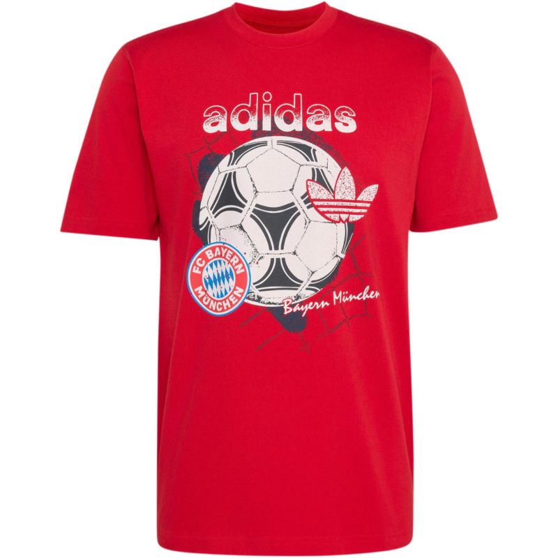 Adidas FC Bayern Munich Seasonal Graphic T-Shirt férfi póló, piros