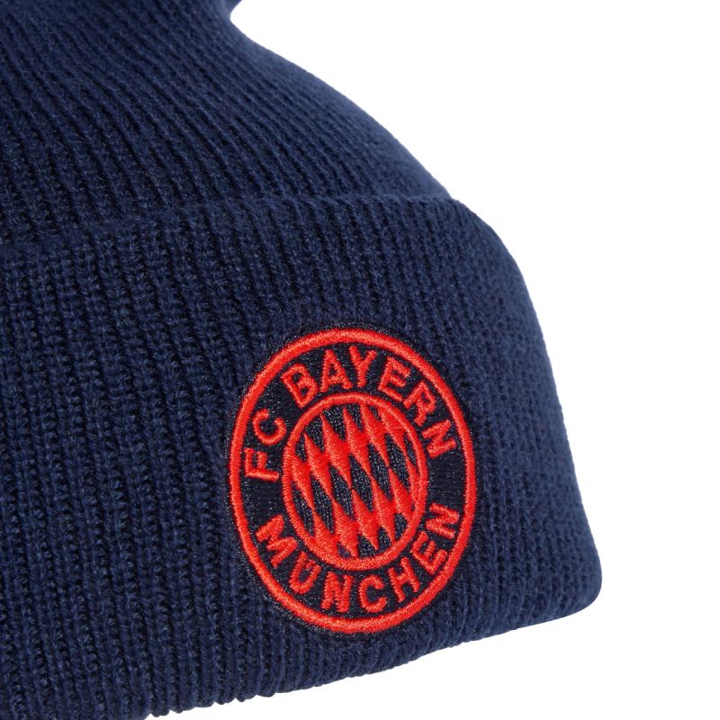 Adidas FC Bayern Munich Woolie Beanie Navy téli sapka, felnőtt m/l