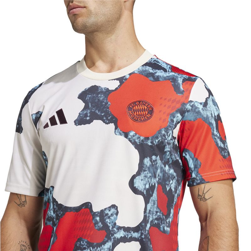 adidas FC Bayern Pre-Match JSY M T-shirt férfi Póló JE6776