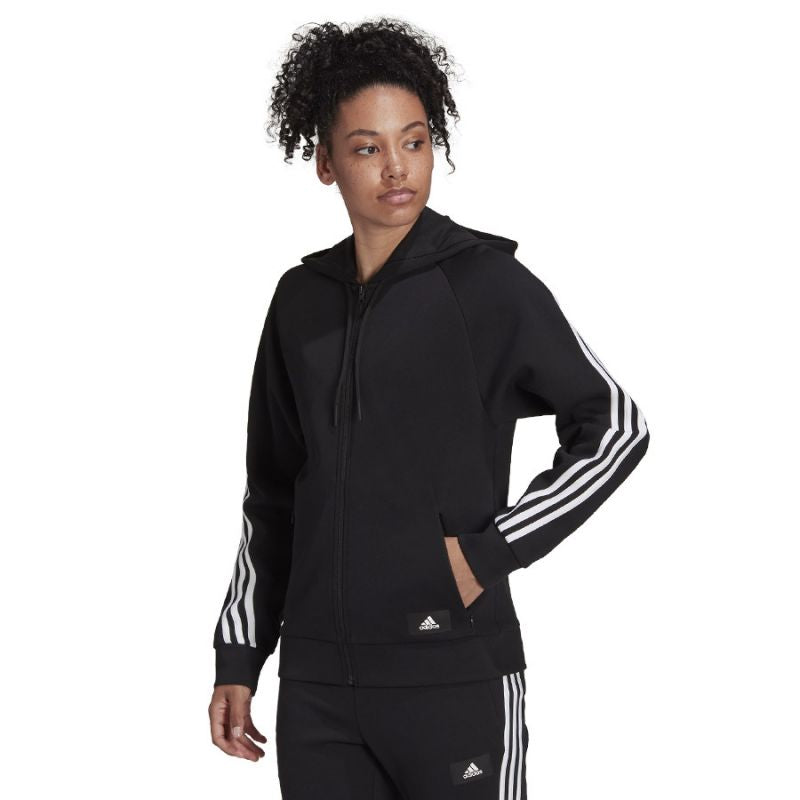 Adidas FI 3 Stripes Full-Zip Reg Sweatshirt W H57287 Pulóver - Sportmania.hu