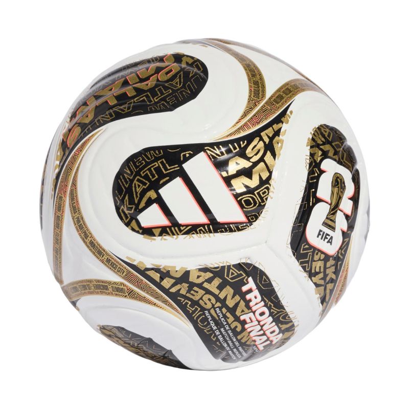 Adidas FIFA World Cup 26 Final Mini white-gold labda, arany
