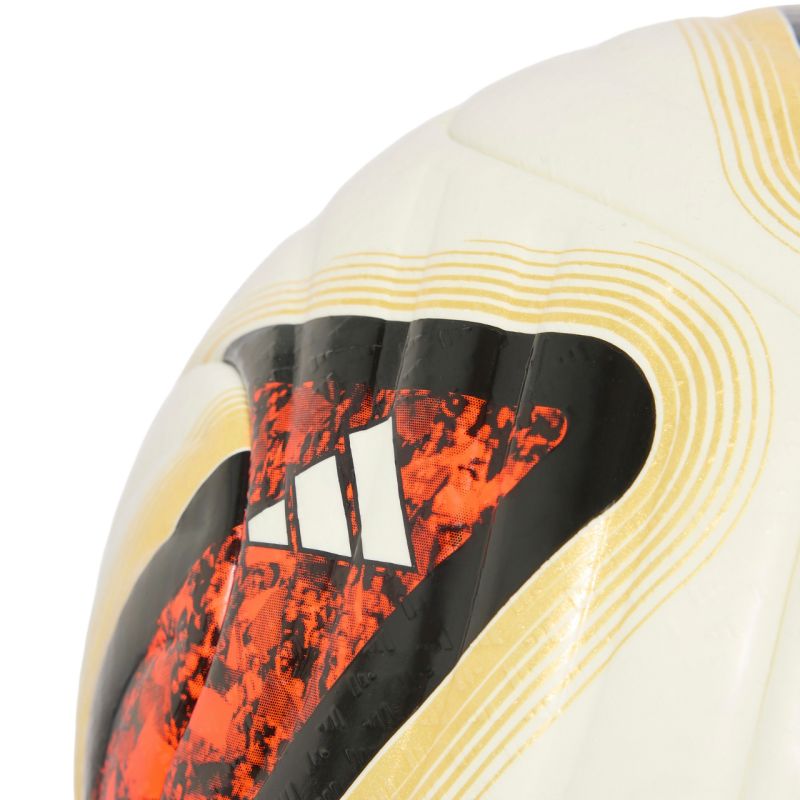 Adidas Football Bundesliga 26/27 Torfabrik Pro white-orange-gold arany labda KG6037