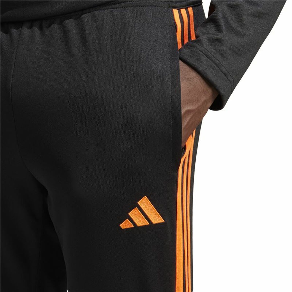 Football Training Trousers for Adults Adidas Tiro 23 Black Men férfi