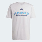 Adidas Hot Linear T fehér férfi póló