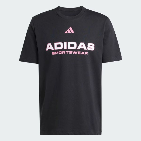 Adidas Hot Linear T fekete férfi póló