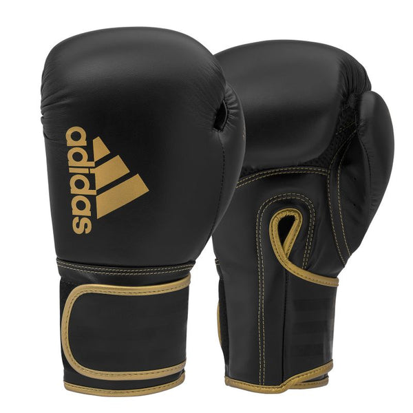 adidas HYBRID 80 ADIH80 boxing gloves black gold Kiegészítők - Sportmania.hu