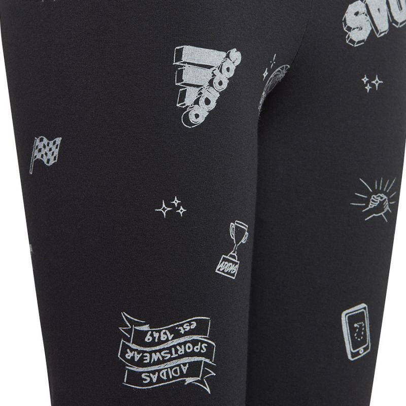 Adidas JG Bluv Q3 Tight Jr leggings gyerek Nadrág IA1567