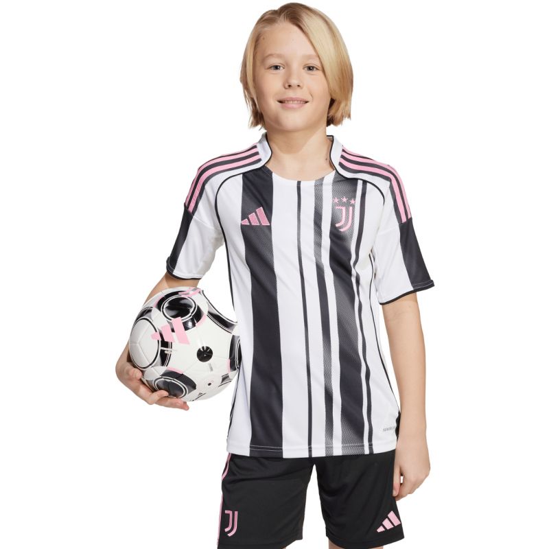 adidas Juventus 25/26 Home Jr jersey futball mez gyerek Póló JN5237