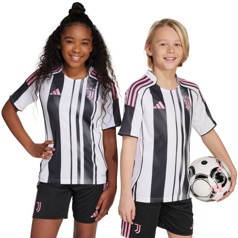 adidas Juventus 25/26 Home Jr jersey futball mez gyerek Póló JN5237
