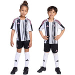 adidas Juventus 25/26 Home Kids' Kit White and fekete JN5220