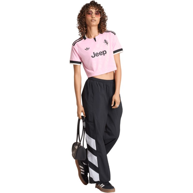 Adidas Juventus 26/27 Away Cropped Jersey Women's Pink/Black 2xs KB8842