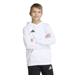 Adidas Kids' Entrada 26 Hoody white fehér gyerek kapucnis pulóver JZ6561