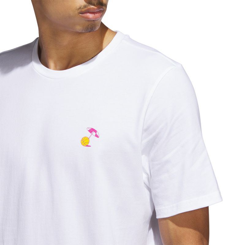 Adidas Lil Stripe Spring Break Graphic Short Sleeve Basketball Tee M IC1868 Póló - Sportmania.hu