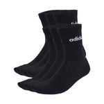 adidas Linear Crew Socks Cushioned 6 Pair Pack black JL6094