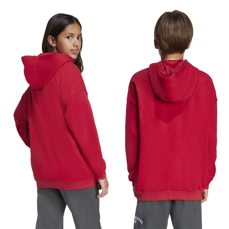 adidas Liverpool FC Hoody Junior Kapucnis pulóver, gyerek JW7879