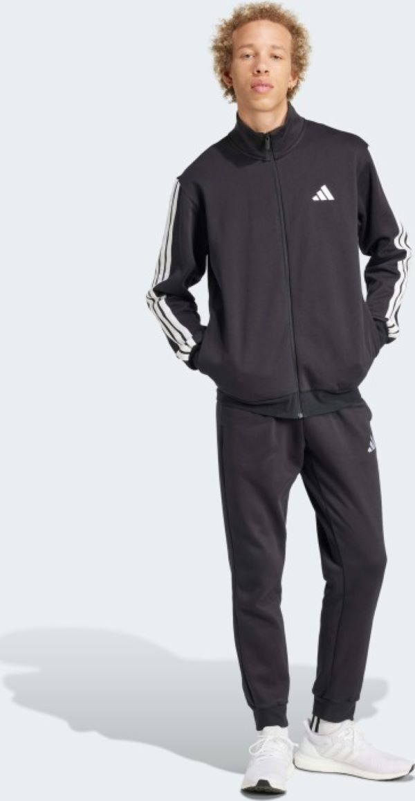 Adidas M 3s Fl Tt Ts fekete férfi melegítő