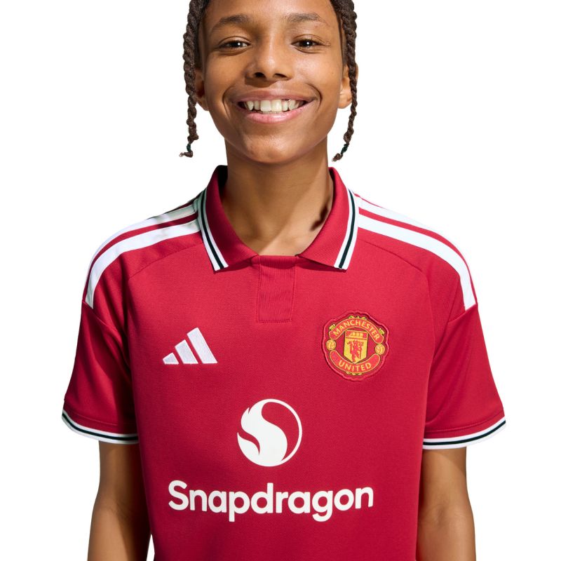 Adidas Manchester United 26/27 Home Jersey piros gyerek póló