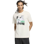 Adidas Memories of Sport Outdoor Graphic T-shirt Cream férfi póló, bézs