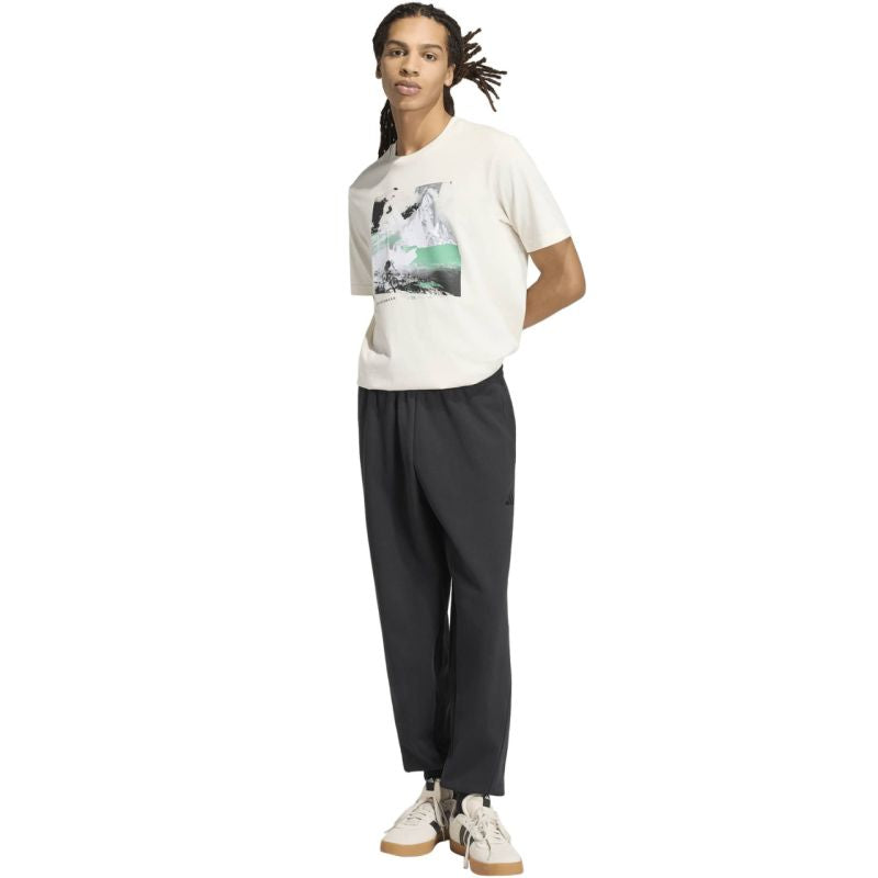 Adidas Memories of Sport Outdoor Graphic T-shirt Cream férfi póló, bézs