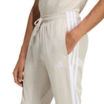 Men's adidas 3-Stripes Tricot Regular Tapered Pants Beige férfi JY7721