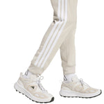 Men's adidas 3-Stripes Tricot Regular Tapered Pants Beige férfi JY7721