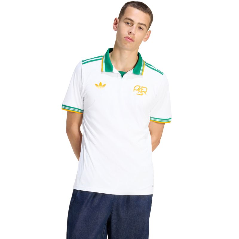 Men's adidas AS Roma 25/26 Third Jersey white JJ4185 fehér férfi póló