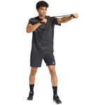 Men's adidas D4T Power Aop Tee KF3097 fekete férfi póló