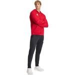 Men's adidas Entrada 26 FZ Hoody red piros férfi kapucnis pulóver KF5944