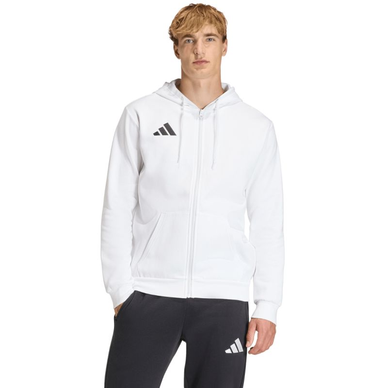 Men's adidas Entrada 26 FZ Hoody white fehér férfi kapucnis pulóver KF5943