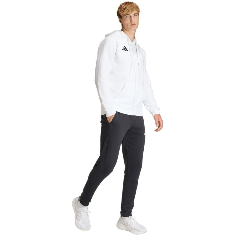 Men's adidas Entrada 26 FZ Hoody white fehér férfi kapucnis pulóver KF5943