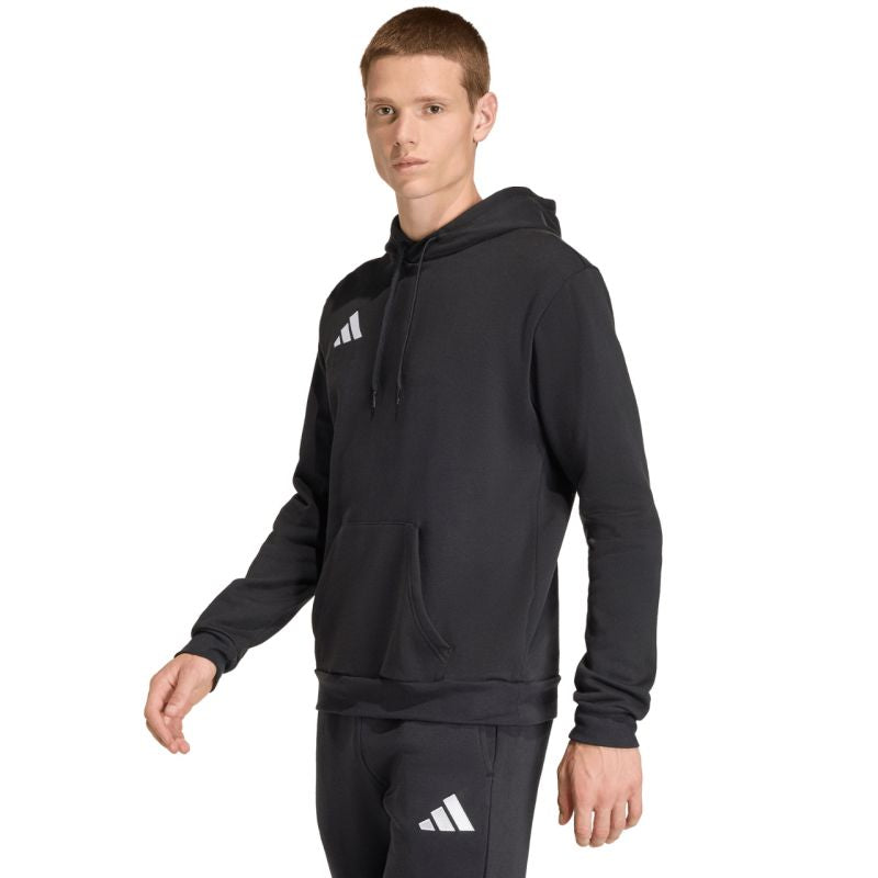 Men's adidas Entrada 26 Hoody black fekete férfi kapucnis pulóver JZ6577