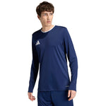 Men's adidas Entrada 26 Long Sleeve Jersey Navy KF5850 kék férfi póló