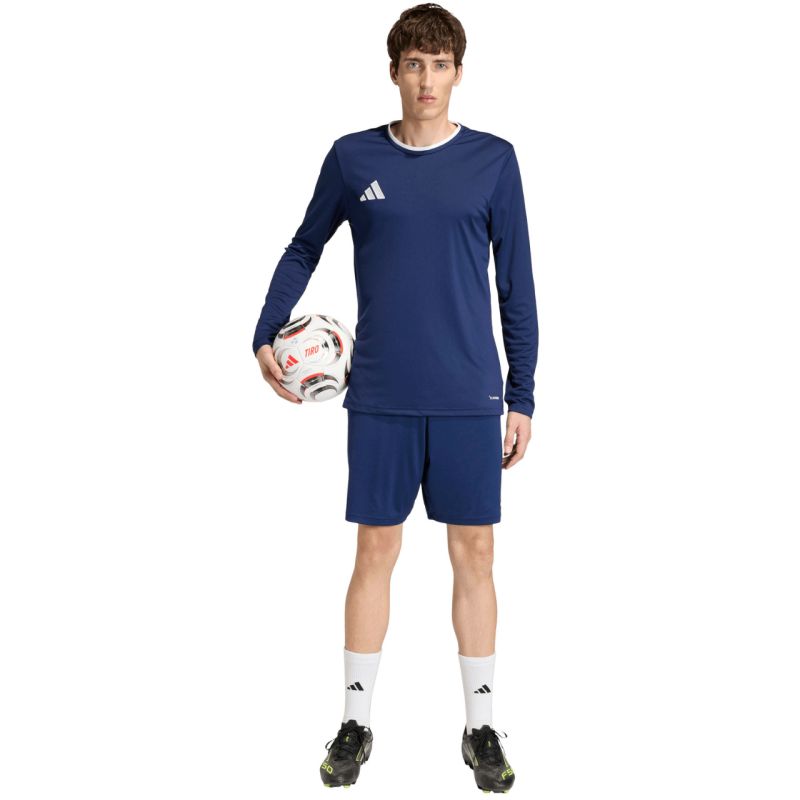 Men's adidas Entrada 26 Long Sleeve Jersey Navy KF5850 kék férfi póló