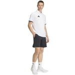 Men's adidas Entrada 26 póló T-shirt fehér férfi galléros póló JZ6661