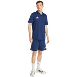Men's adidas Entrada 26 póló T-shirt navy kék férfi galléros póló JZ6663