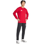 Men's adidas Entrada 26 Sweat Top red piros férfi pulóver JZ6575