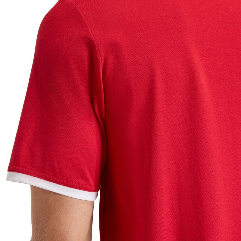 Men's adidas Entrada 26 Tee red piros férfi póló JZ6676