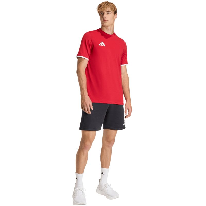 Men's adidas Entrada 26 Tee red piros férfi póló JZ6676