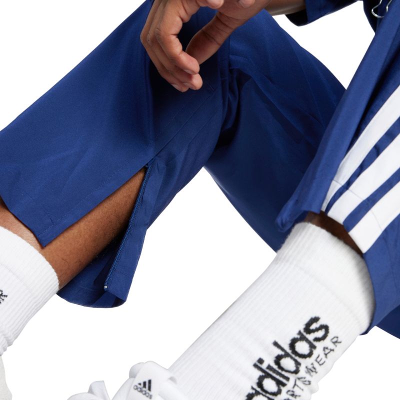 Men's adidas Essentials 3-Stripes Stanford Open Hem Blue JE6400 kék férfi nadrág