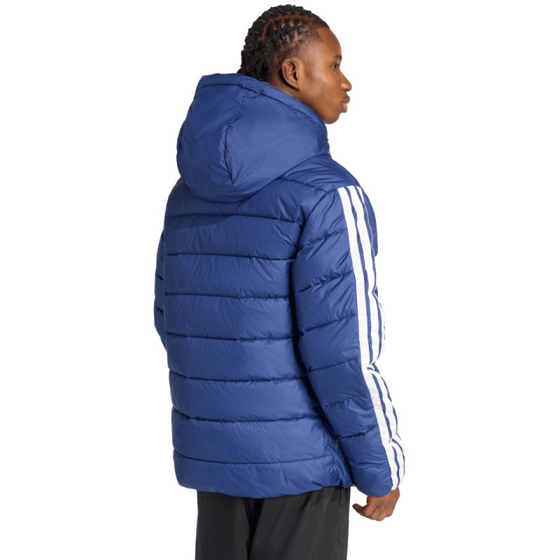Men's adidas Essentials CLIMAWARM 3-Stripes Jacket Blue férfi Kabát JX7771