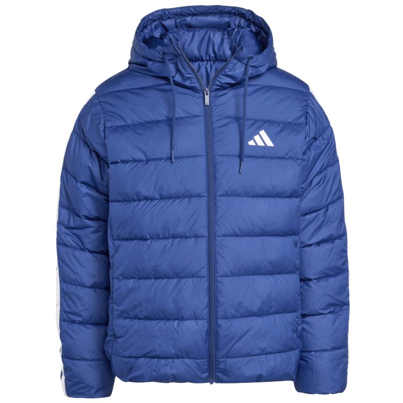 Men's adidas Essentials CLIMAWARM 3-Stripes Jacket Blue férfi Kabát JX7771