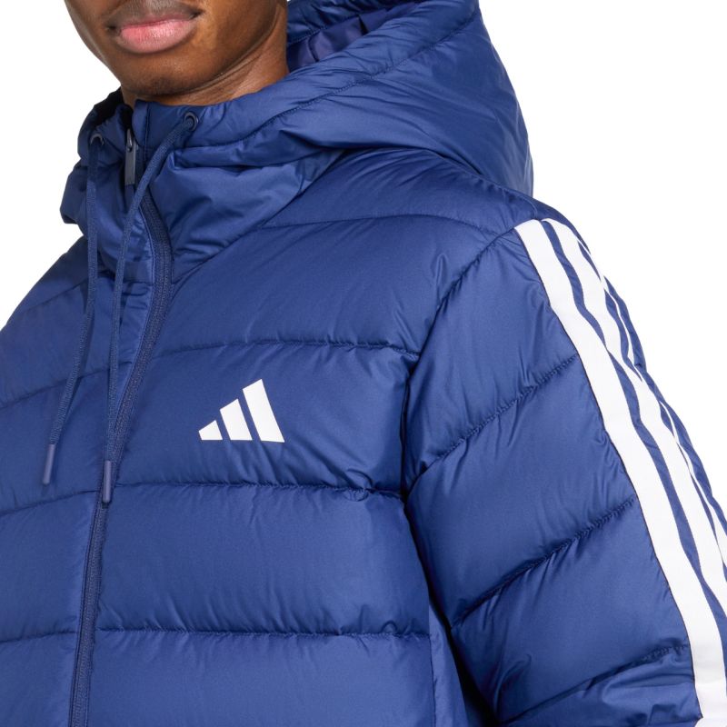 Men's adidas Essentials CLIMAWARM 3-Stripes Jacket Blue férfi Kabát JX7771