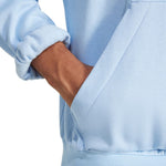 Men's adidas Essentials Feelcozy Hoodie, light blue IN6064 2xs férfi kapucnis pulóver