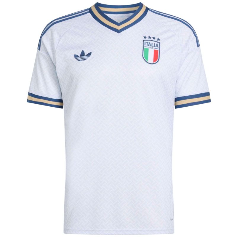 Men's adidas Italy 26 Away Jersey white and KC8704 kék férfi póló