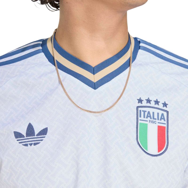 Men's adidas Italy 26 Away Jersey white and KC8704 kék férfi póló