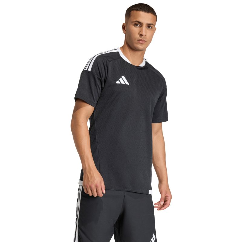 Men's adidas Tiro 26 Competition Match Jersey Black and fehér férfi póló KA6169