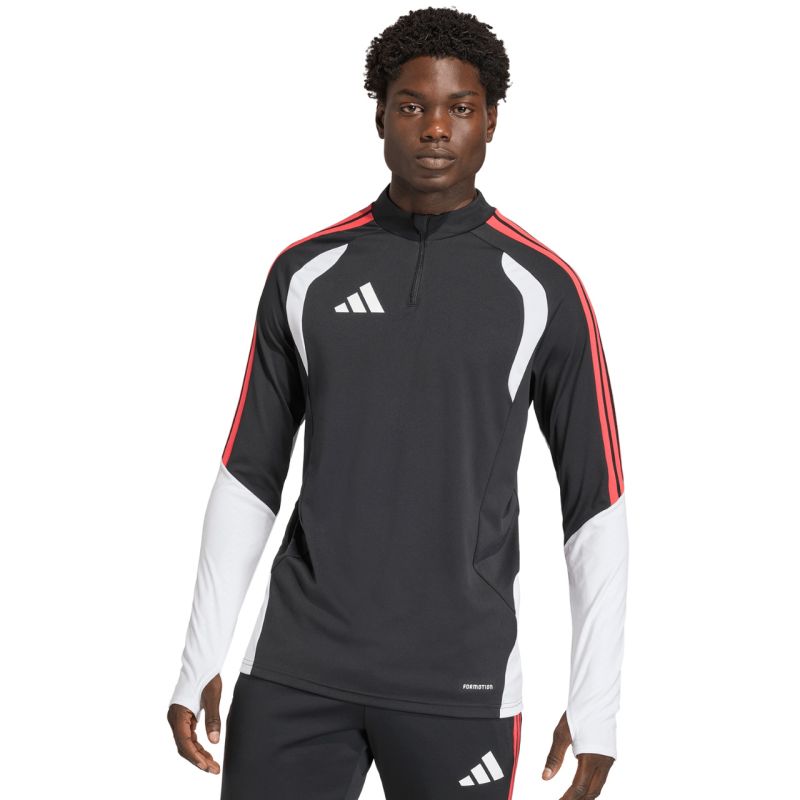 Men's adidas Tiro 26 Competition Training Top Black, White, and Red piros férfi pulóver KA7560