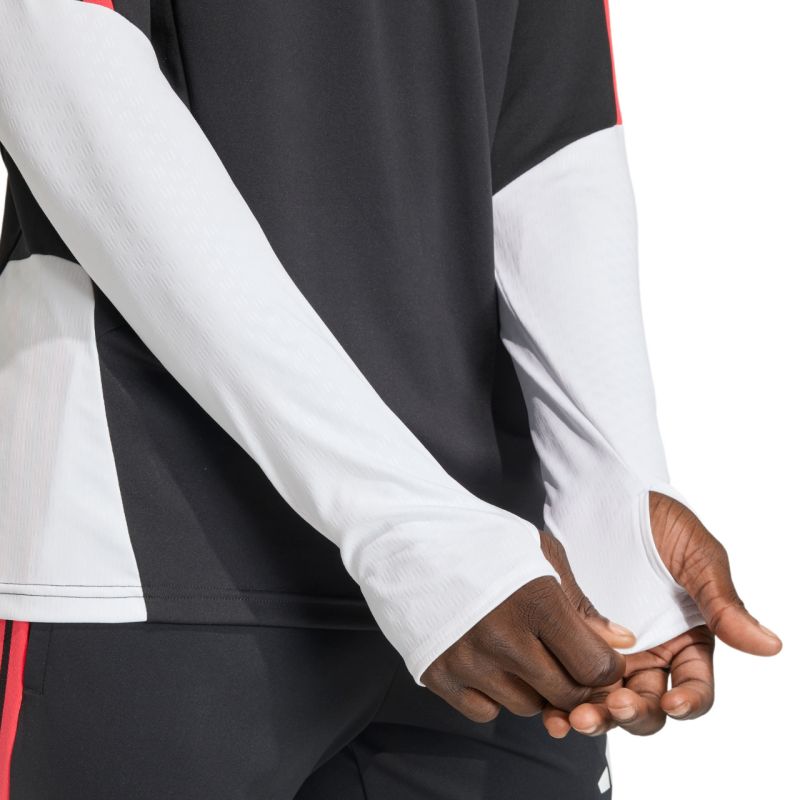 Men's adidas Tiro 26 Competition Training Top Black, White, and Red piros férfi pulóver KA7560