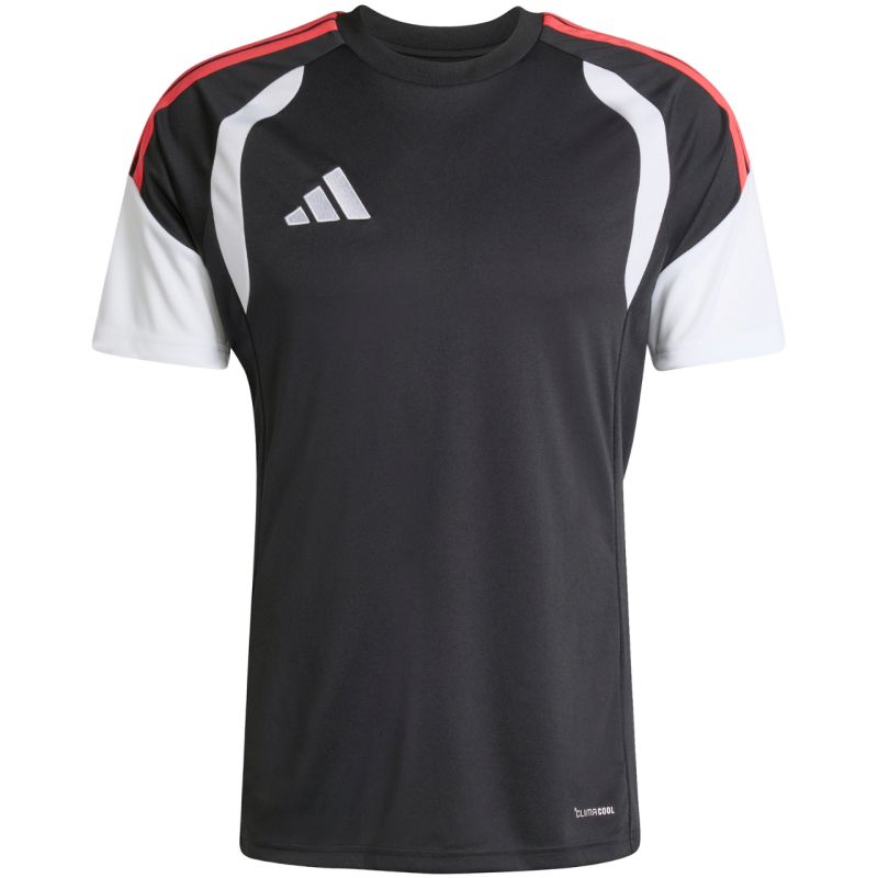 Men's adidas Tiro 26 League Jersey black, white, and piros férfi póló KB1357
