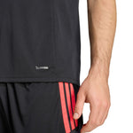 Men's adidas Tiro 26 League Jersey black, white, and piros férfi póló KB1357